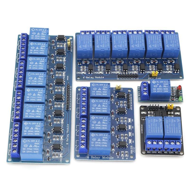 1個入り DC5V 光結合絶縁リレーモジュール 1/2/4/ - Relay 8 Channel Board のレビューと価格