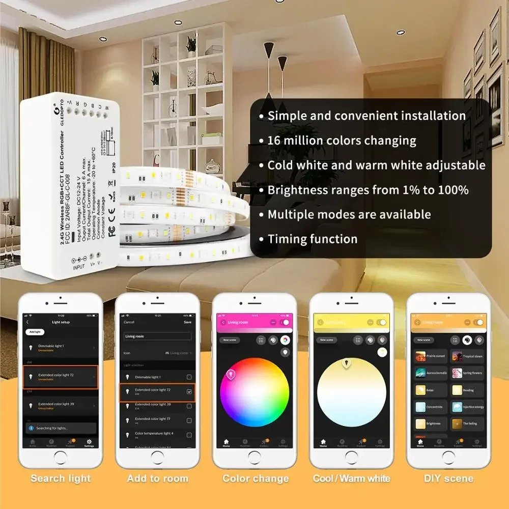 GLEDOPTO Zigbee3.0 RGB+CCT RGB - Zigbee Coordinator Stick のレビューと価格