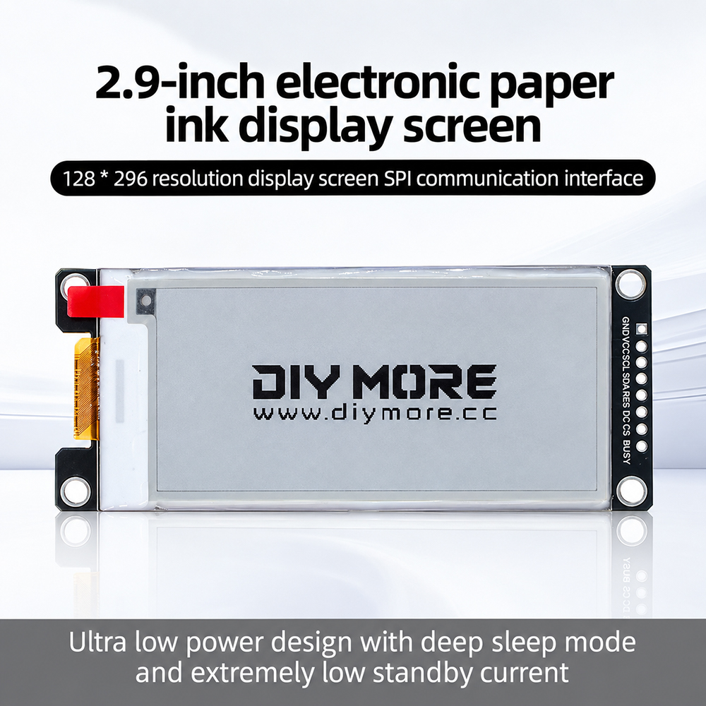 2.9インチ電子ペーパーモジュール E-paper 2.9イ - Display Epaper 2.9 のレビューと価格