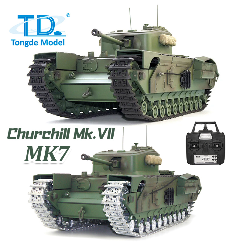Tongde-遠隔操作の英国の戦車モデル,金属製のトラック, - Home Automation Tutorial のレビューと価格