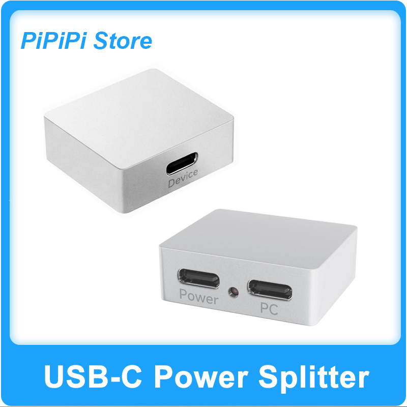 USB-C電源データスプリッター 5V電力注入 バックフィー - Home Automation Raspberry Pi のレビューと価格